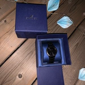 Swarovski black men city watch